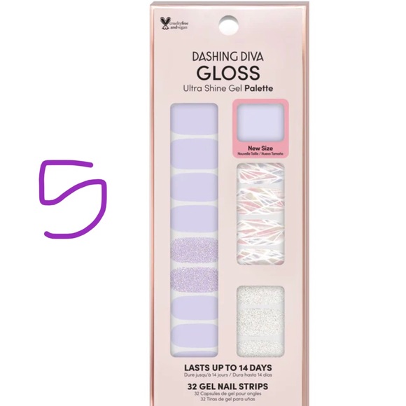 Dashing Diva Gel Nail Strips Featuring Ultra Trendy Designs - Picture 7 of 8